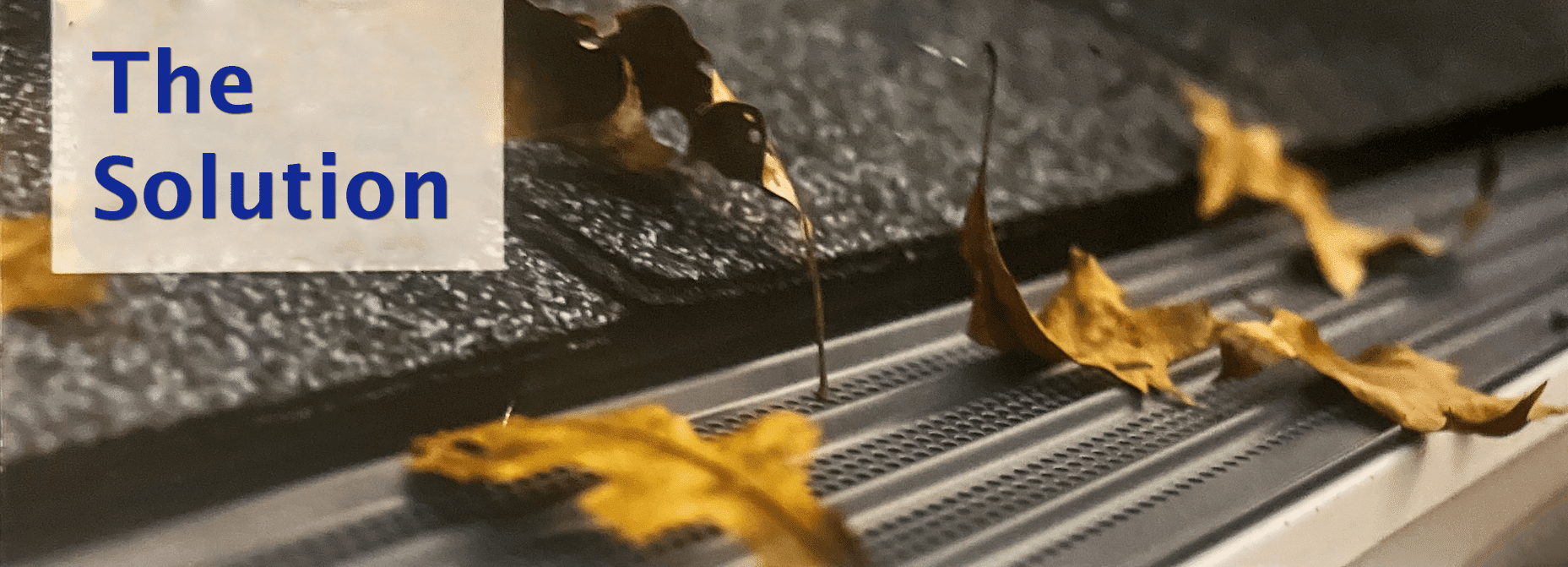 the solution gutter guard